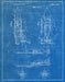 An image of a(n) Space Shuttle 1975 - Patent Art Print - Blueprint.