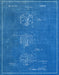 An image of a(n) Dice 1925 - Patent Art Print - Blueprint.