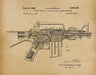 An image of a(n) Sturtevant Firearm 1966 - Patent Art Print - Parchment.