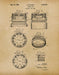 An image of a(n) Mason Jar 1945 - Patent Art Print - Parchment.