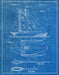 An image of a(n) Sailboat 1974 - Patent Art Print - Blueprint.