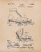 An image of a(n) Ski Binding Patent Art Print Parchment.