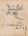 An image of a(n) Ski Lift Patent Art Print Parchment.