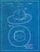 An image of a(n) Hat Patent Art Print Blueprint.