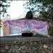 An image of a(n) Rosy Pink Brown Wing Span - Pocahontas - Scarf.