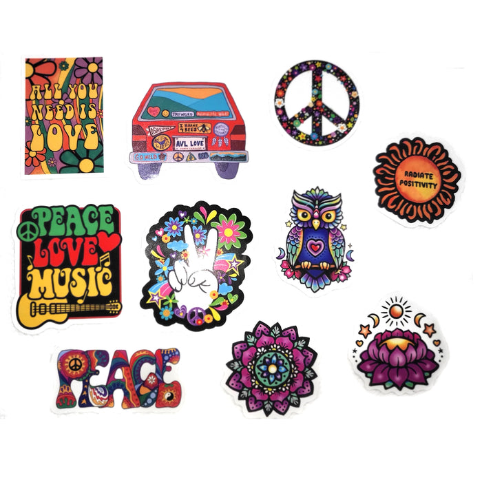 Hippie Sticker Pack