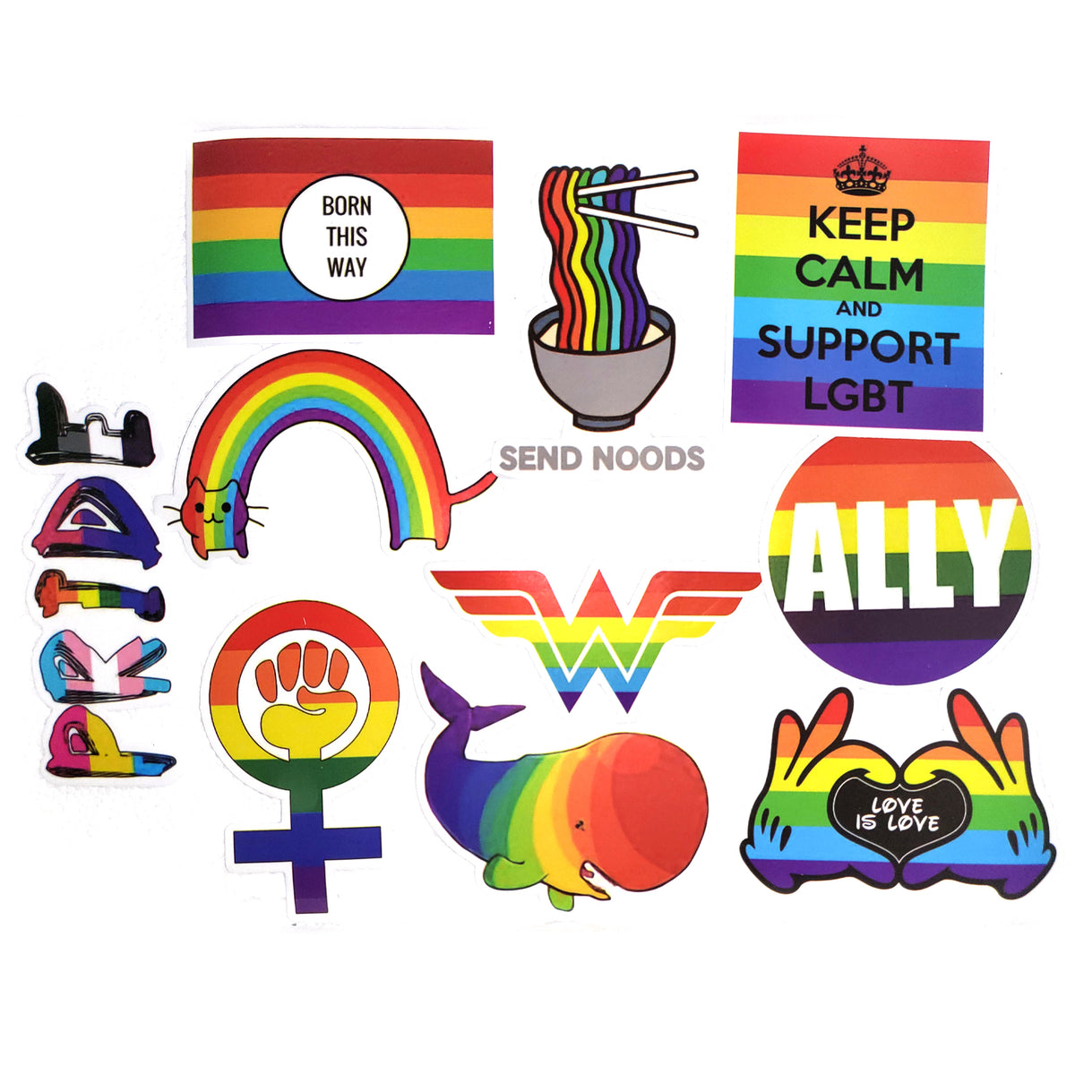 Pride Sticker Pack — Fresh Prints of CT