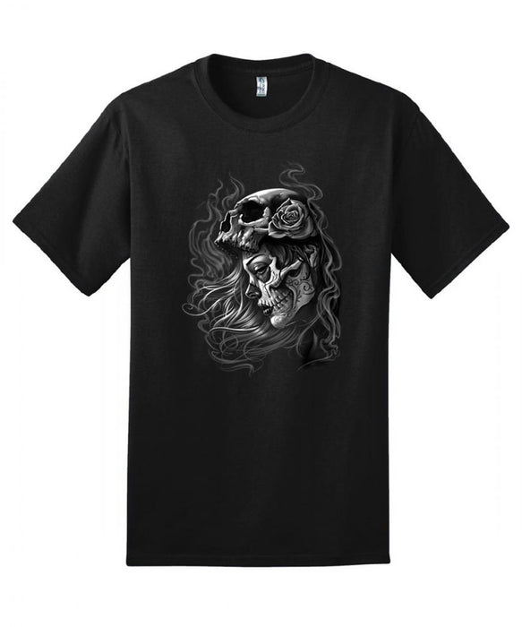 Day of the Dead Profile T-Shirt - T-Shirts