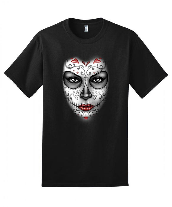 Day of the Dead Mask T-Shirt - T-Shirts