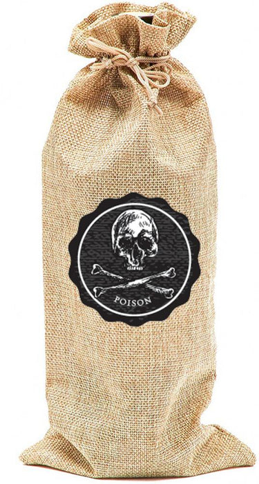 Poison Skull and Crossbones - Wine Bag