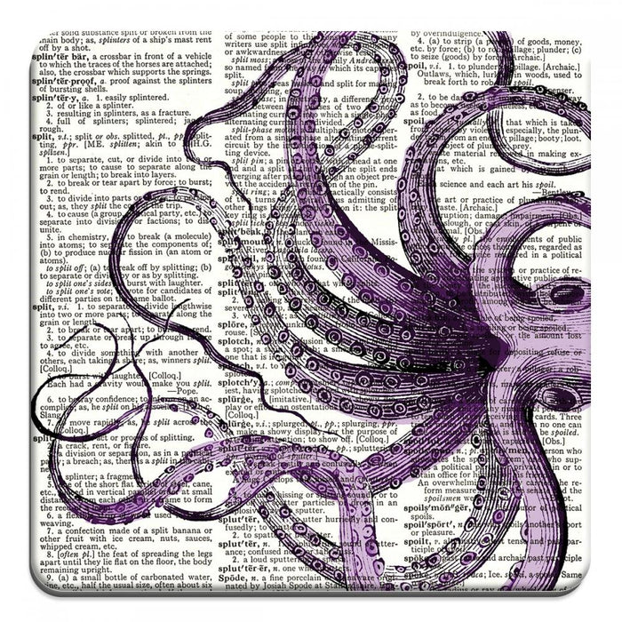 Purple Tentacles - Novelty Coasters