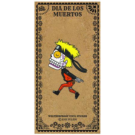 Naruto - Day of the Dead Stickers