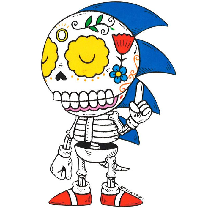 Sonic the Hedgehog - Day of the Dead Stickers