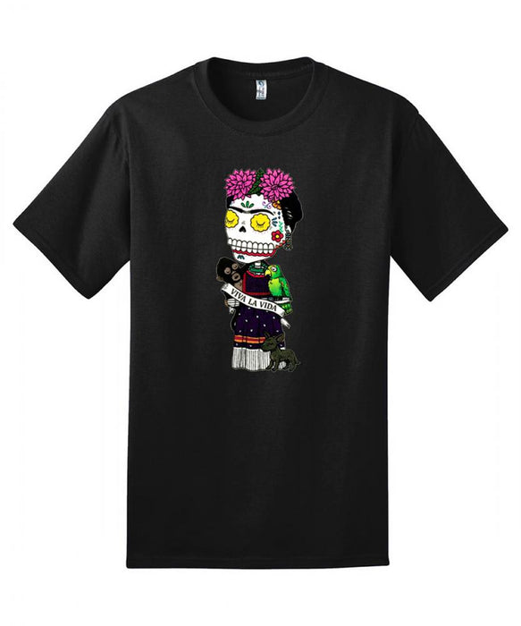 Viva la Frida Day of the Dead T-Shirt