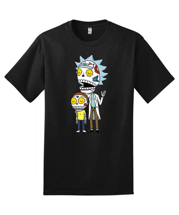 Rick and Morty Day of the Dead T-Shirt