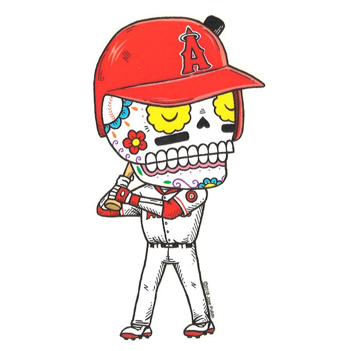 Los Angeles Angels - Day of the Dead Stickers