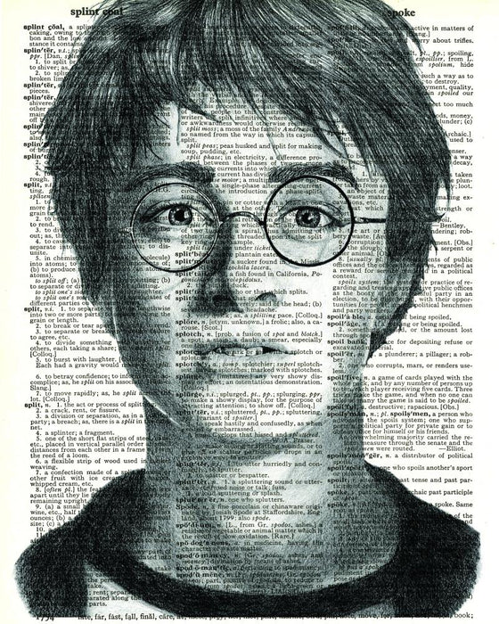 Harry 1 - Dictionary Art Print
